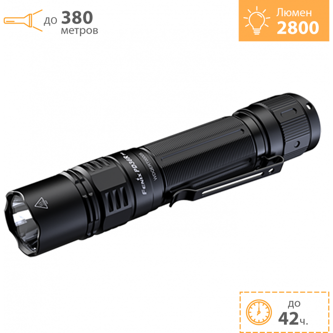 Тактический фонарь FENIX PD36R PRO + Подарок PD36RPRO